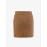 Wool mini skirt