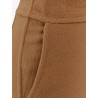 Wool mini skirt