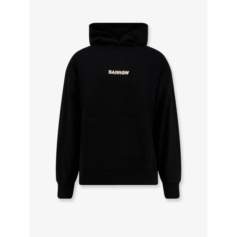 Hooded cotton sweatshirt