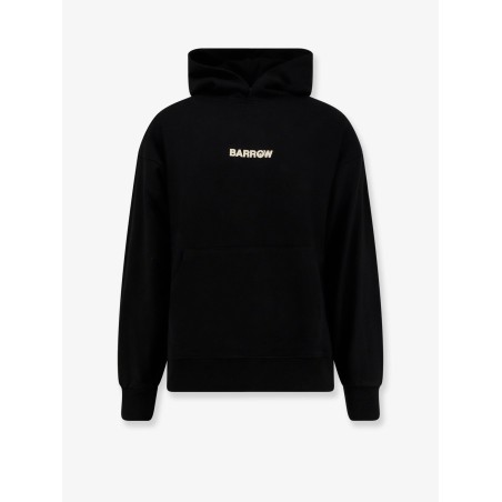 Hooded cotton sweatshirt