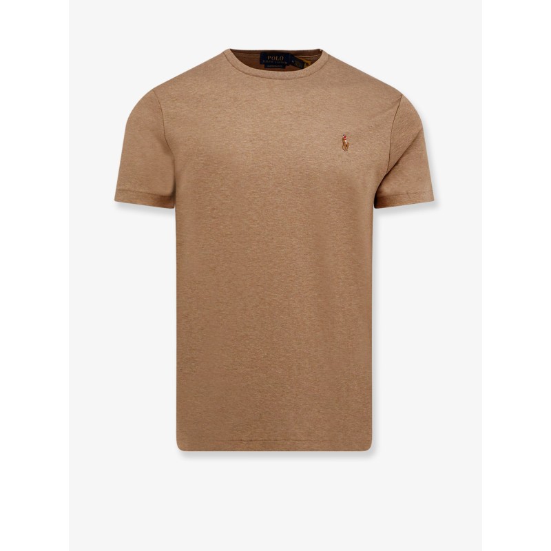 otton t-shirt with Logo embroidery