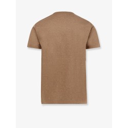 otton t-shirt with Logo embroidery