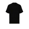 Cotton t-shirt with nylon inserts