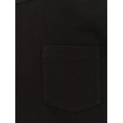 Cotton t-shirt with nylon inserts