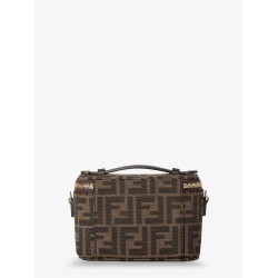 Vanity FF jacquard fabric shoulder bag
