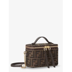 Vanity FF jacquard fabric shoulder bag