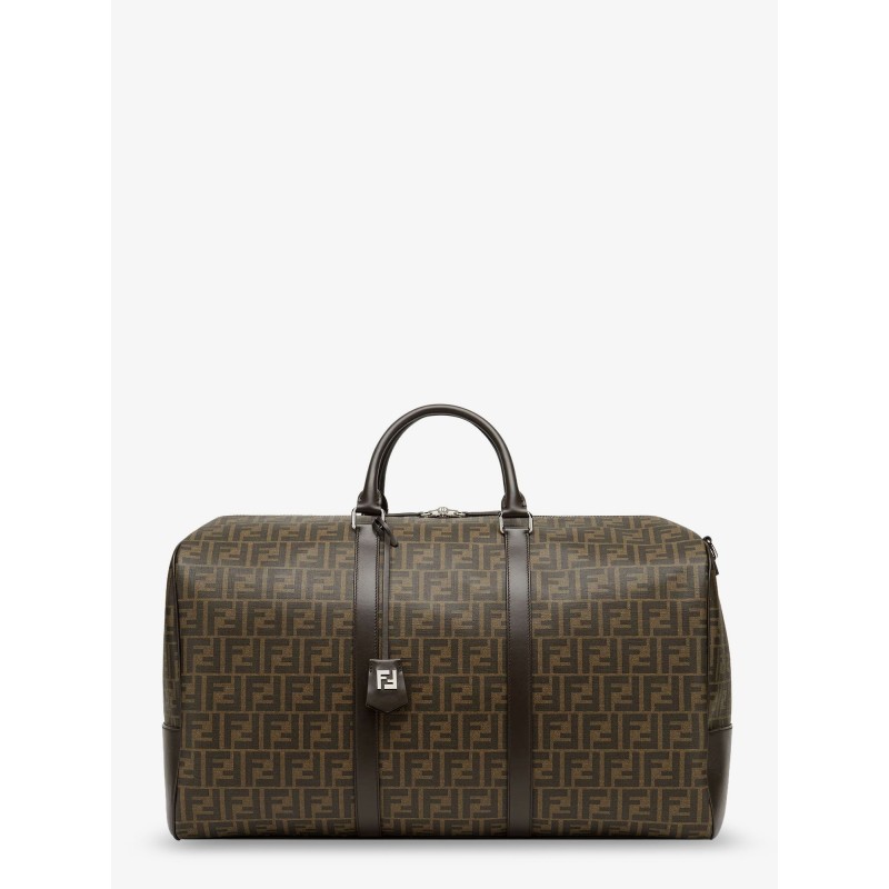 Large Duffle FF FF fabric travel bag