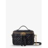 Vanity leather shoulder bag with FF motif