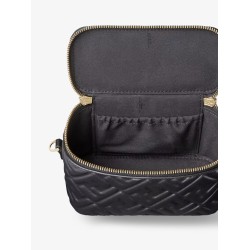 Vanity leather shoulder bag with FF motif