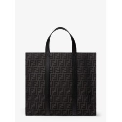 FF jacquard fabric shopping bag