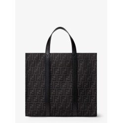 FF jacquard fabric shopping bag