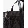 FF jacquard fabric shopping bag