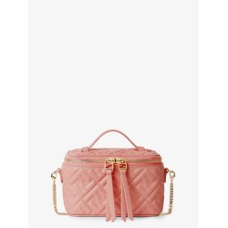 Vanity leather shoulder bag with FF motif