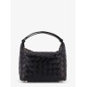 Wallace leather shoulder bag with Intrecciato motif