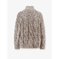 Wool and cashmere sweater with sequins