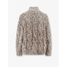 Wool and cashmere sweater with sequins