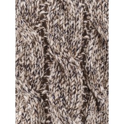 Wool and cashmere sweater with sequins