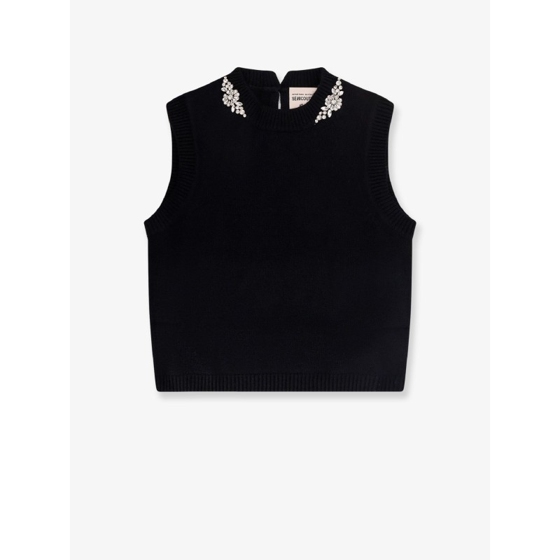 Wool an cashmere vest