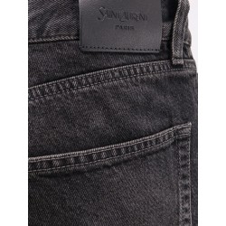 Long Mick black denim trousers