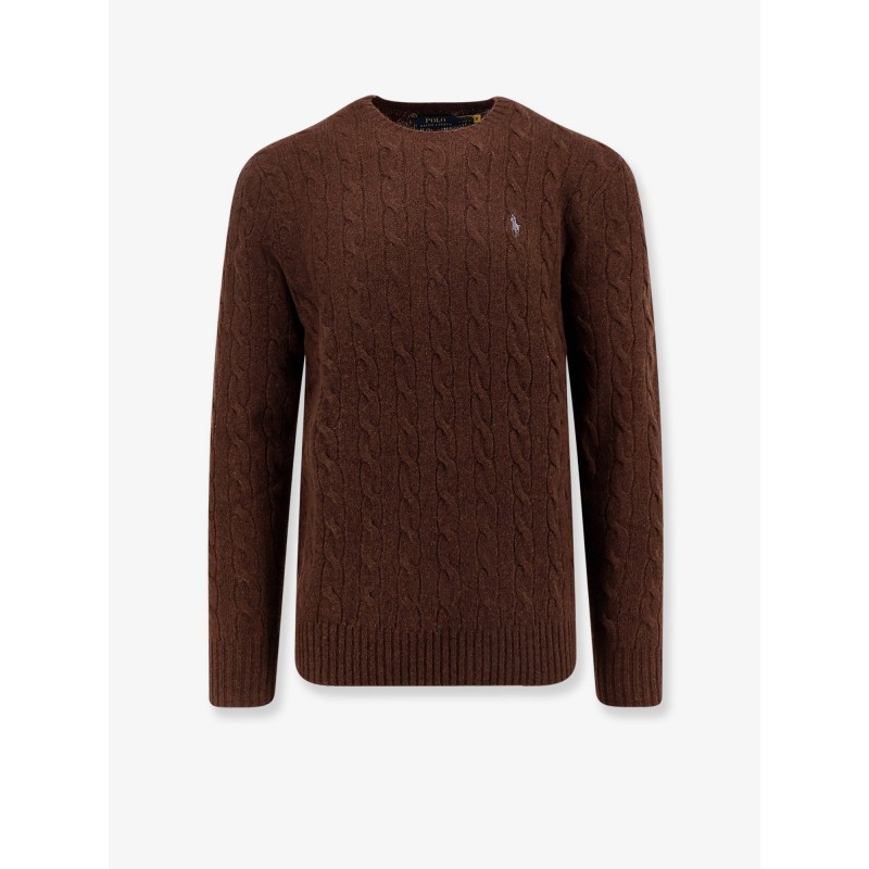 Wool and cashmere cable knit sweater