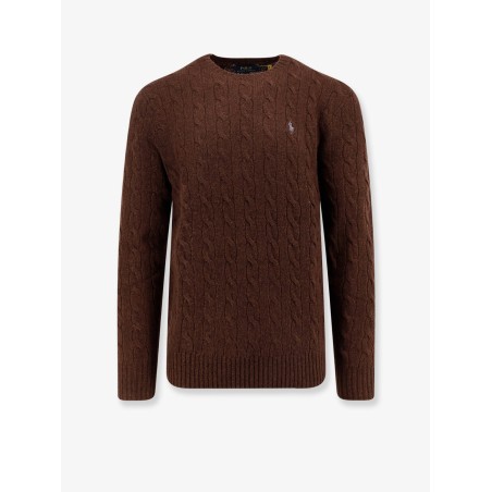 Wool and cashmere cable knit sweater