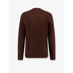 Wool and cashmere cable knit sweater