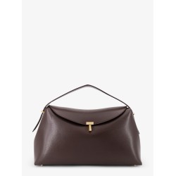 T-Lock leather shoulder bag