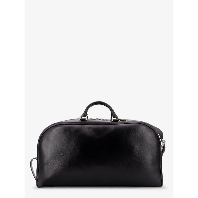 Leather Weekender Travel Bag