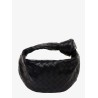 Mini jodie leather handbag with intrecciato motif