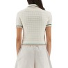 COTTON BOUCLÉ POLO SHIRT