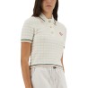 COTTON BOUCLÉ POLO SHIRT
