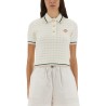 COTTON BOUCLÉ POLO SHIRT