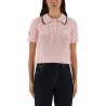 COTTON MOULINÉ POLO SHIRT