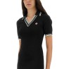 VISCOSE POLO SHIRT DRESS