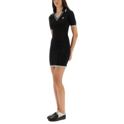 VISCOSE POLO SHIRT DRESS