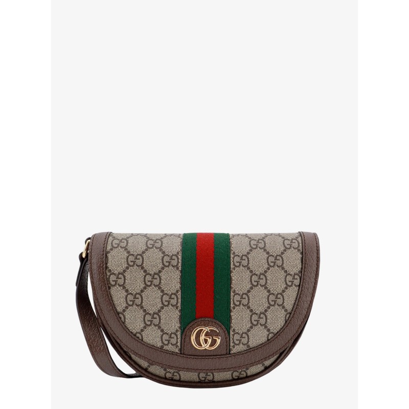 Ophidia Small Supreme GG fabric and leather shoulder bag