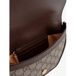 Ophidia Small Supreme GG fabric and leather shoulder bag
