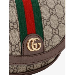 Ophidia Small Supreme GG fabric and leather shoulder bag