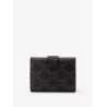 Trifold Triomphe coated canvas wallet