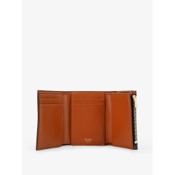 Trifold Triomphe coated canvas wallet