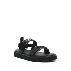 Sandali in tela jacquard Celine