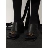 Bel air leather sandals