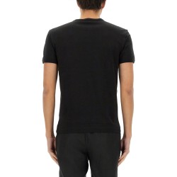 COTTON T-SHIRT WITH HERALDIC PATCH