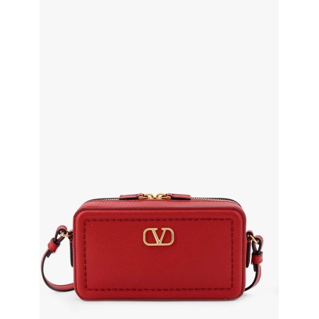 Valentino garavani alltime leather shoulder bag with vlogo signature detail