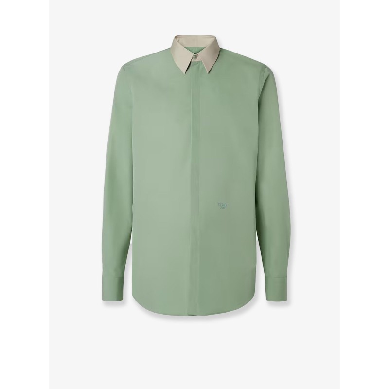 Cotton poplin shirt