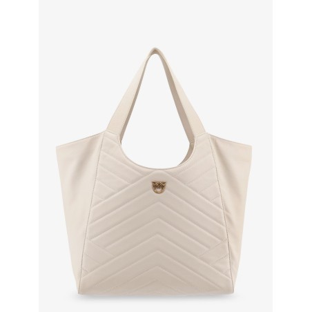 Quilted leather shoulder bag