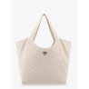 Quilted leather shoulder bag