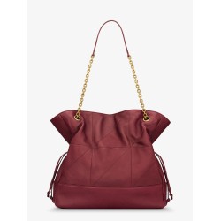 Jamie leather shoulder bag with Carré Rive Gauche stitching