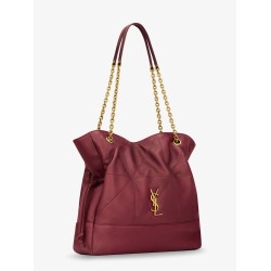 Jamie leather shoulder bag with Carré Rive Gauche stitching