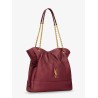 Jamie leather shoulder bag with Carré Rive Gauche stitching